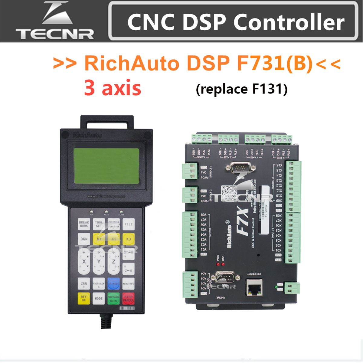 Richauto A11 Dsp Controller 3 Axis - RichAuto DSP F731 3축 모션 제어