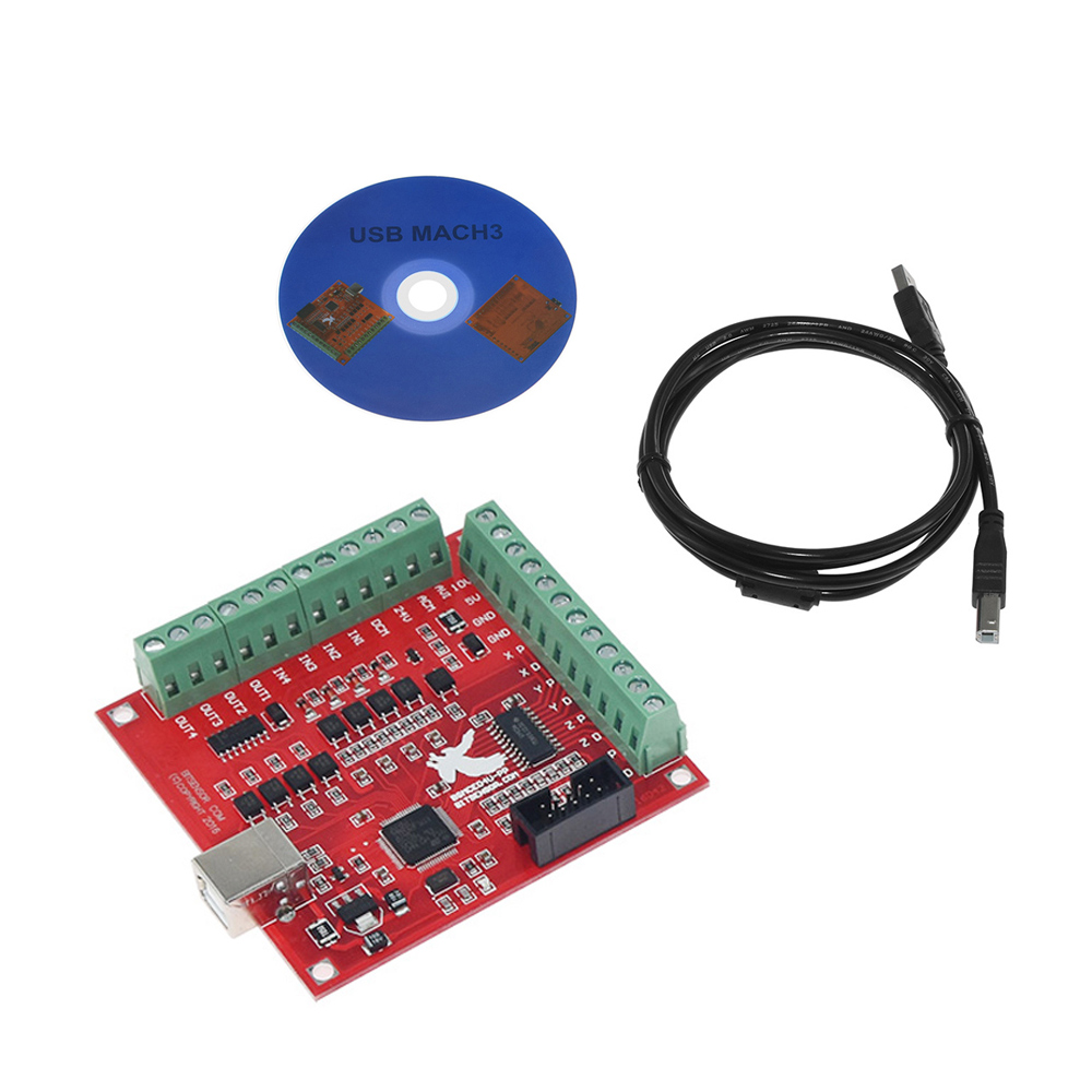 MACH3 CNC USB 100Khz 브레이크아웃 보드 - Mach3 Usb Cnc Controller 4 Axis 100Khz 리뷰 및 가격